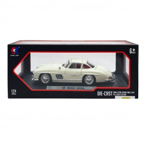 PRESTİ CZ174B SESLİ IŞIKLI METAL MERCEDES 300SL (18)
