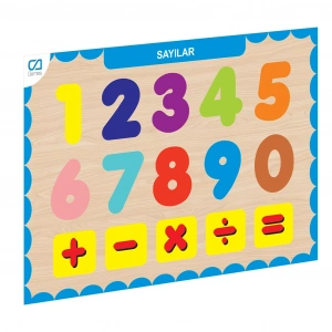 CA CAAHS-3207 CA GAMES AHŞAP SAYILAR BUL-TAK