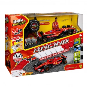 CEREN NECO-MAY/82671 DİE-CAST FERRARİ SF-24 UZAKTAN KUMANDALI VE PİST SETİ 1:41