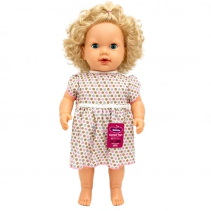 GAMZE 60 CM TÜRKÇE KONUŞAN SERT BACAKLI  SAÇLI BEBEK