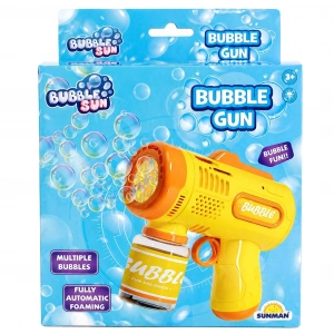 SUNMAN S00006465 SUN-YFN-BLB-KÖPÜK TABANCASI SİLİNDİRİK SARI B/O KUTU