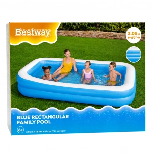 BESTWAY BW54009 JUMBO HAVUZ MAVİ RENK 305*183 CM (2)