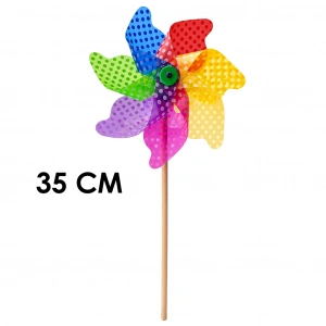 KARDEŞLER 81353 35CM 7 KANAT PUANTİYELİ RÜZGAR GÜLÜ