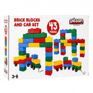 PİLSAN TUĞLA BLOK VE ARABA TAKIMI 03251