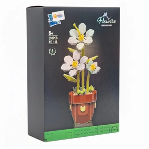 AKÇİÇEK 116 KUTUDA SAKSILI LEGO ÇİÇEKLER