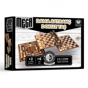 ALTUNS 98010 DAMA SATRANÇ 3 TAŞ