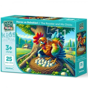 ART PUZZLE 35039  HOROZ VE BEBEKLERİ - 25 PARÇA