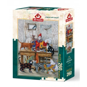 ART PUZZLE 4271 RENKLİ KEDİLER 260 PARÇA