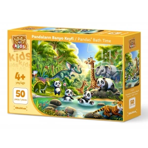 ART PUZZLE 35326 PANDALARIN BANYO KEYFİ-50 PARÇA