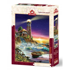 ART PUZZLE 4210 DENİZFENERİNDEN GÜNBATIMI - 500 PARÇA