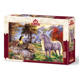 ART PUZZLE 5215 SAKLI ATLAR -1000 PARÇA