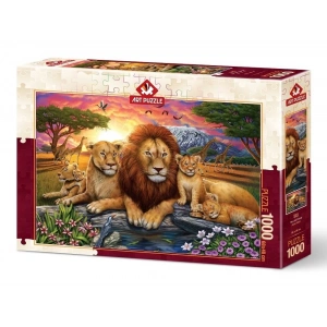 ART PUZZLE 5221 ASLAN AİLESİ -1000 PARÇA