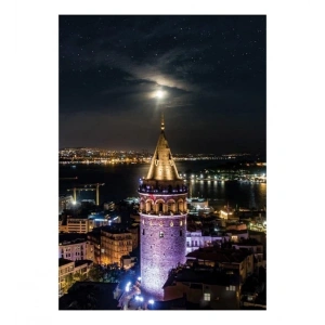 ART  PUZZLE 5241 GALATA KULESİ -1000 PARÇA NEON