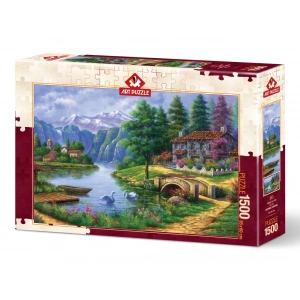 ART PUZZLE 5371 GÖL KÖY -1500 PARÇA