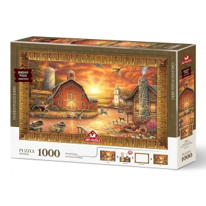 ART PUZZLE 5692 GÜN BATIMI YOLCULUĞU -1000 PARÇA ÇERÇEVELİ