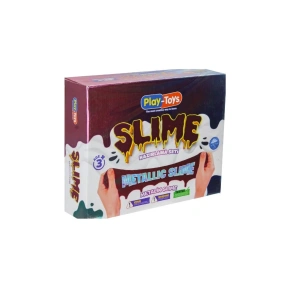 ASYA 4263 PLAYTOYS DIY SLIME SET METALIC (24)