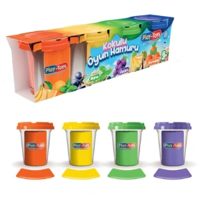 ASYA 4780 PLAYTOYS SCENTED PLAYDOUGH (24)