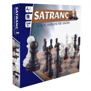 BEREN BRN-0319 KUTULU AHŞAP SATRANÇ OYUNU