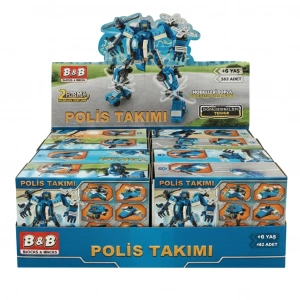 BİRLİK 8618-1-2-3-4-5-6-7-8 2 FORMA DÖNÜŞEBİLEN POLİS TAKIMI (144)