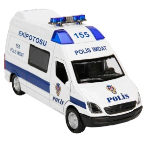 BİRLİK FY5058SB-12D IŞIKLI METAL ÇEK BIRAK POLİS EKİP OTOSU