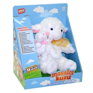 BİRLİK M-1117526-12 TÜRKÇE YAVRULU MASAL ANLATAN KUZU PELUŞ  (12)