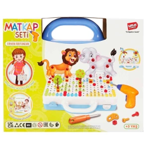 BİRLİK  URT014-001 3D STEM EĞİTİCİ MATKAP SETİ-HAYVANLAR (24)