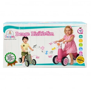 BİRLİK-URT047-001 BABAYCİM DENGE BİSİKLETİ(PEMBE)