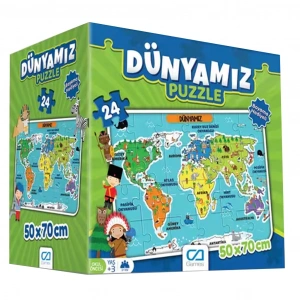 CA.5025 DÜNYAMIZ EĞİTİCİ PUZZLE