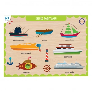 CA CAAHS-3201 CA GAMES AHŞAP DENİZ TAŞITLARI BUL-TAK