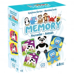 CA PUZZLE CA.5041 MEMORY HAYVANLAR