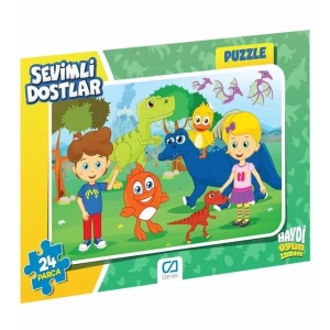 CA PUZZLE CA.5121 CA.5122 SEVİMLİ DOSTLAR FRAME PUZZLE