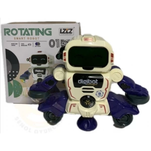 CAN ALİ İ-6678-1 PİLLİ IŞIKLI SESLİ ROBOT