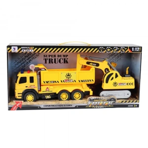 CANEM 1188-20 KUT. SESLİ IŞIKLI KAMYON DOZER (6)