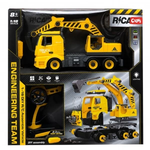 CEREN CTOY-YWS970B UZAKTAN KUMANDALI IŞIKLI USB ŞARJLI SÖK TAK VİNÇ KAMYON 1:18