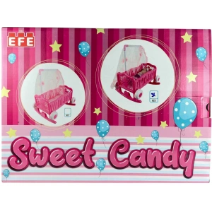 EFE 50 CM CİBİNLİKLİ BEBEKLİ TEKERLİ 823 (12)