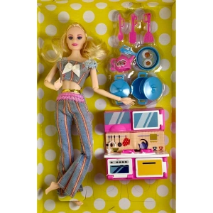 EFE EKLEM HAREKETLİ MUTFAK SETLİ BEBEK 292 (88)