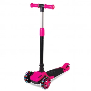 FURKAN FR59342 COOL WHELLS TULPAR IŞIKLI KATLANIR SCOOTER PEMBE (6)