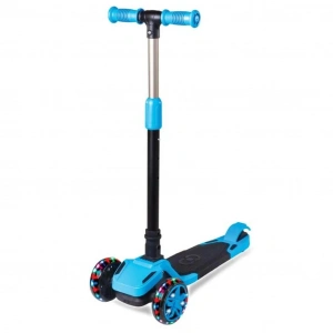 FURKAN FR59359 COOL WHEELS TULPAR IŞIKLI KATLANIR SCOOTER MAVİ (6)