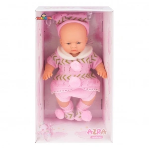 GALTOYS GLT1127 AZRA NEWBORN GRI-YESIL TRIKO ELBISELI (12)