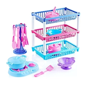 GÜÇLÜ 2429 KATLI YEMEK SET ( 3 KATLI)