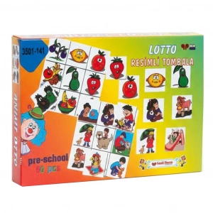 GÜÇLÜ 3501 LOTTO RESİMLİ TOMBALA 60 PRÇ