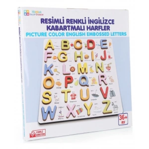 HAMAHA HMH-161 RESİMLİ KABARTMALI HARF İNGİLİZCE