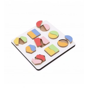 HAMAHA HMH-277 AHŞAP MONTESSORİ GEOMETRİK 2 ÇİZGİ ŞEKİLLER