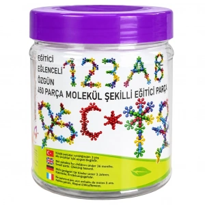 KARDEŞLER-89960 MOLEKÜL ŞEKİLLİ EĞİTİCİ PARÇA BİRLEŞTİRME