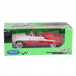 KARSAN 19869C WELLY 1:18 1955 OLDSMOBİLE SUPER 88 CABRİO  (6)