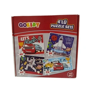 KİNG TOYS 9357 4LÜ PUZZLE SETİ KIZ/ERKEK