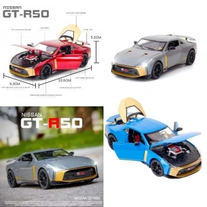 KIZILKAYA KZL-DC24242 NISSAN GTR-R50 1:24 IŞIK SESLİ (32)