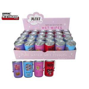 KIZILKAYA-LY23-30 ISLAK MENDİL TENEKE KUTUDA 24 LÜ  BOX