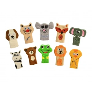 KÖKTEN AND-5086 ANKİTOYS HAYVANLAR PARMAK KUKLA SETİ 10LU