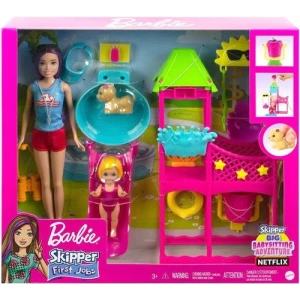 MATTEL HKD80 BARBİE SKİPPERİN SU PARKI EĞLENCESİ